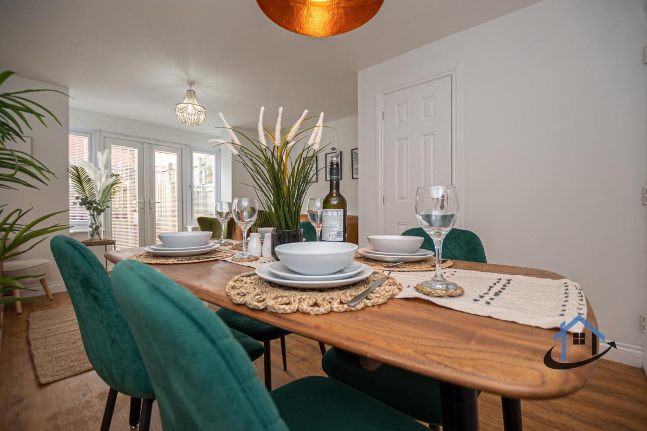 Ironside House, Thrapston King Or Twin Beds, Free Parking, Workspace, Corporates, Sleeps 8 Luaran gambar